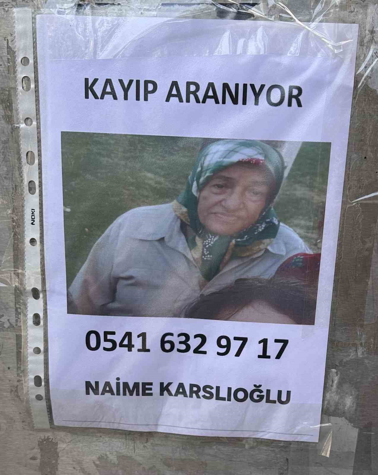 Alzheimer hastası 74 yaşındaki kadın 5 gündür kayıp