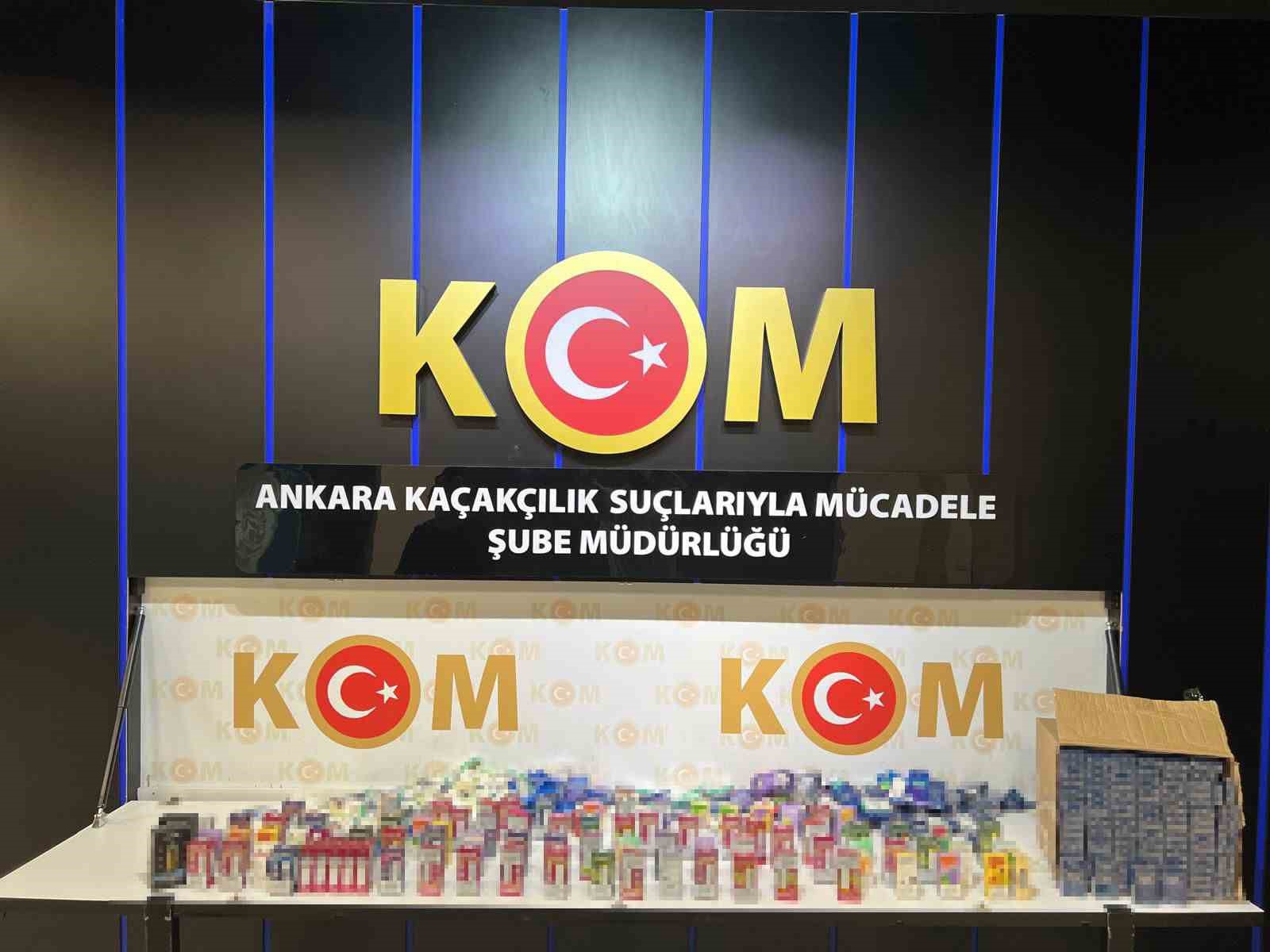 ANKARA’DA 3 İLÇEDE YÜRÜTÜLEN ÇALIŞMALAR ÇERÇEVESİN İCRA EDİLEN OPERASYONLARDA, BİR