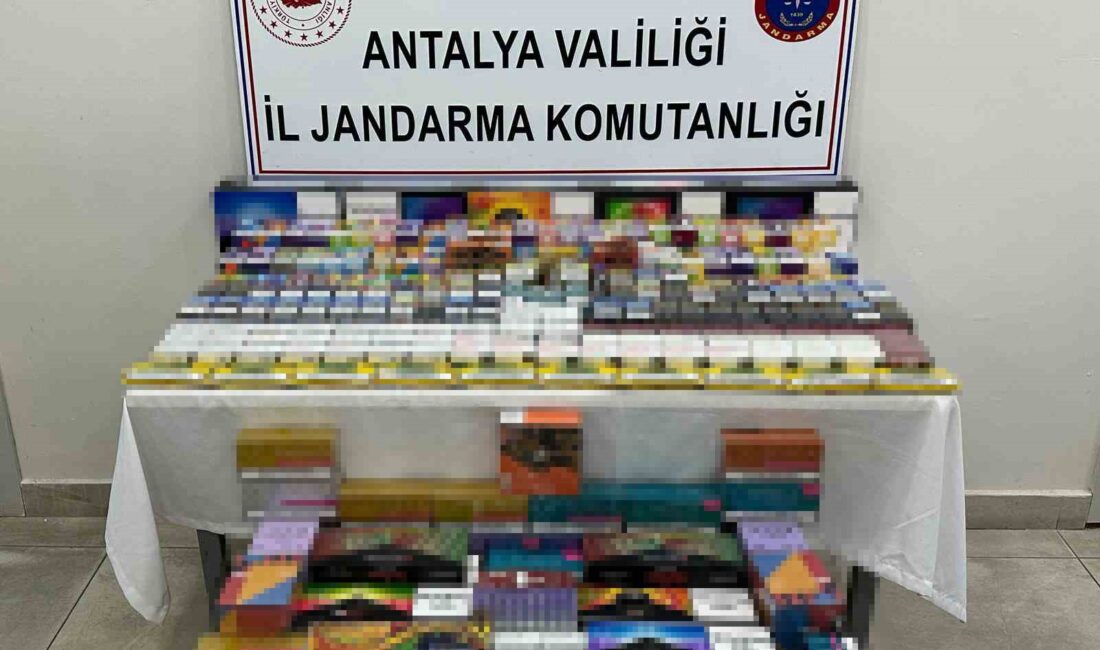 ANTALYA’NIN MANAVGAT İLÇESİNDE JANDARMANIN