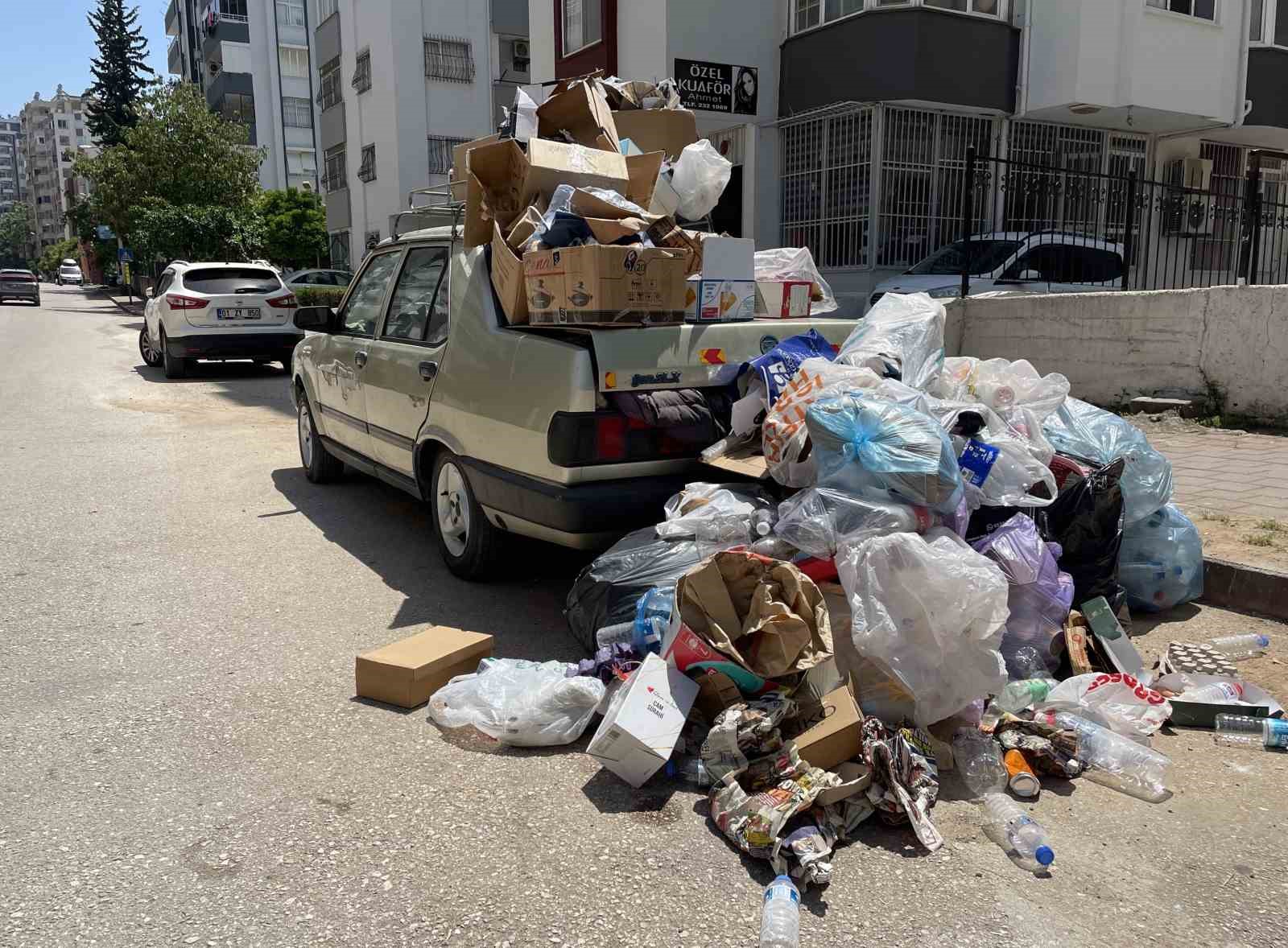 Araç değil, ’çöp konteyneri’