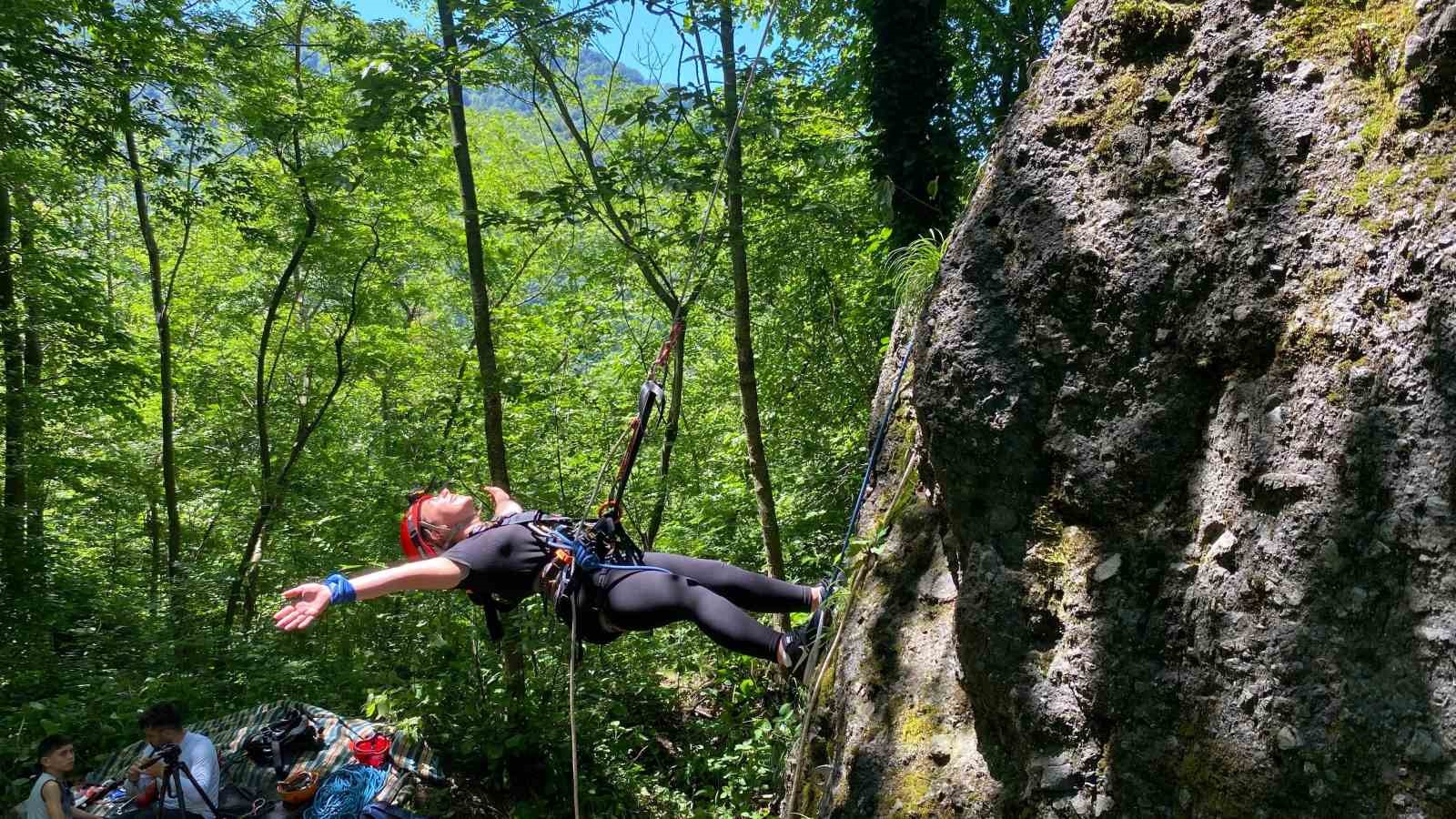 Artvin’de dağcılık eğitimi