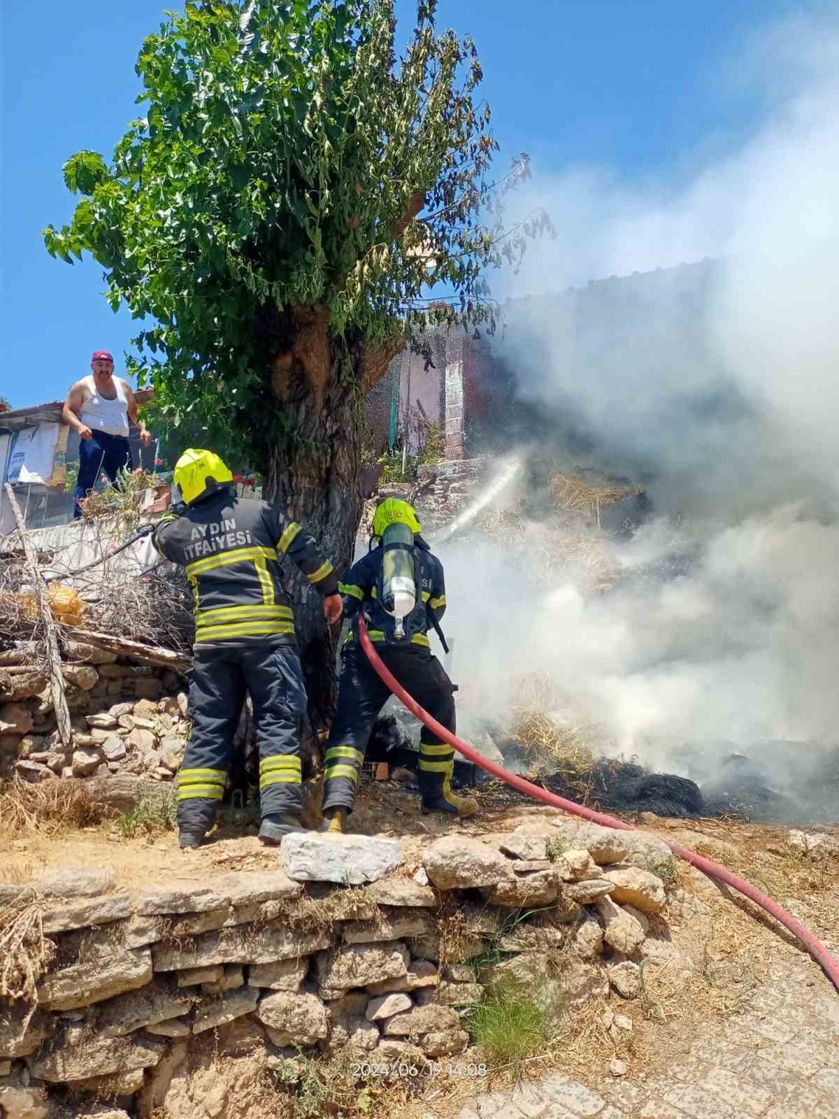 Aydın itfaiyesi 24 saatte 59 yangına anında müdahale etti