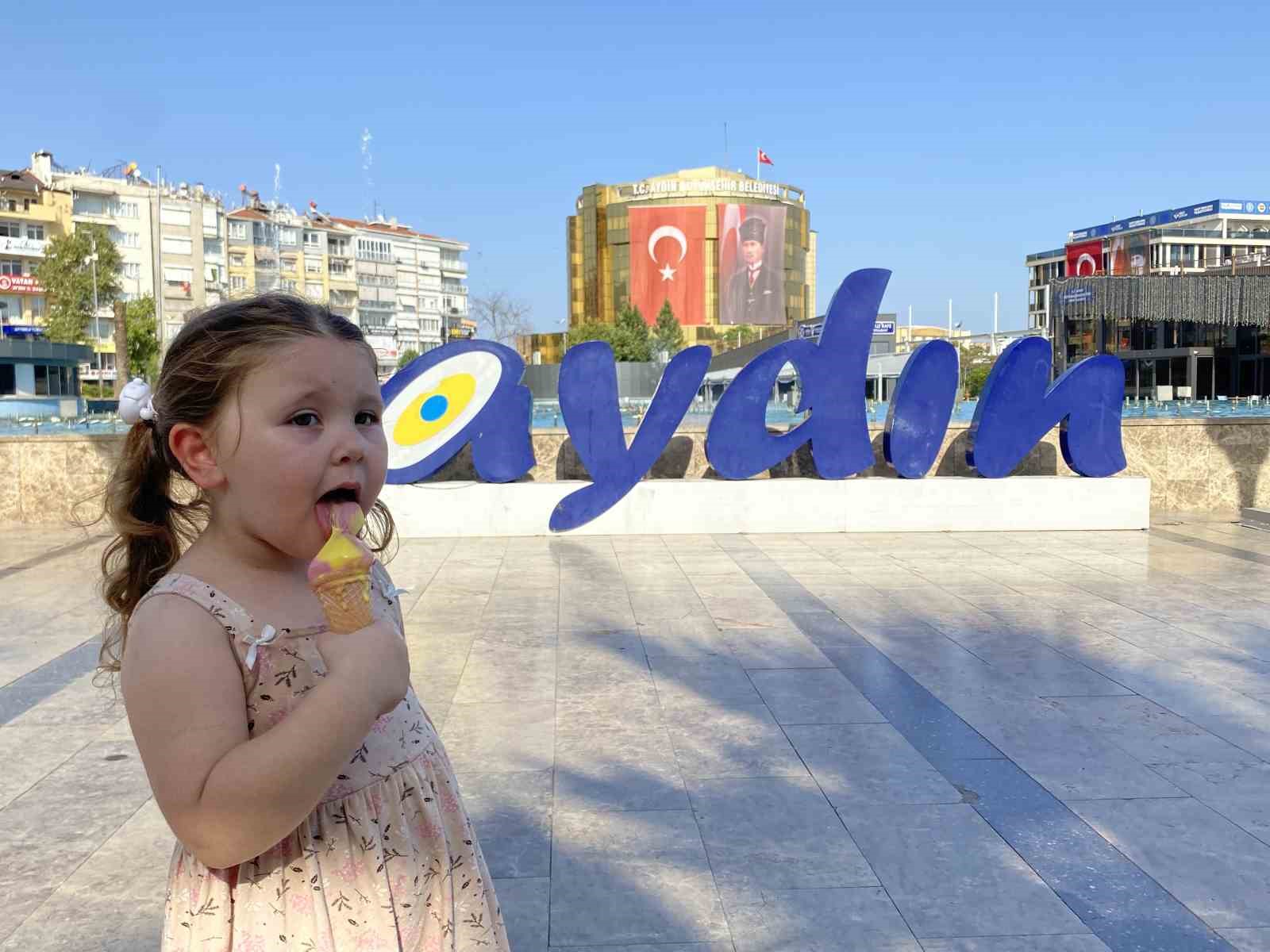 Aydın’da kavurucu sıcaklar bunalttı