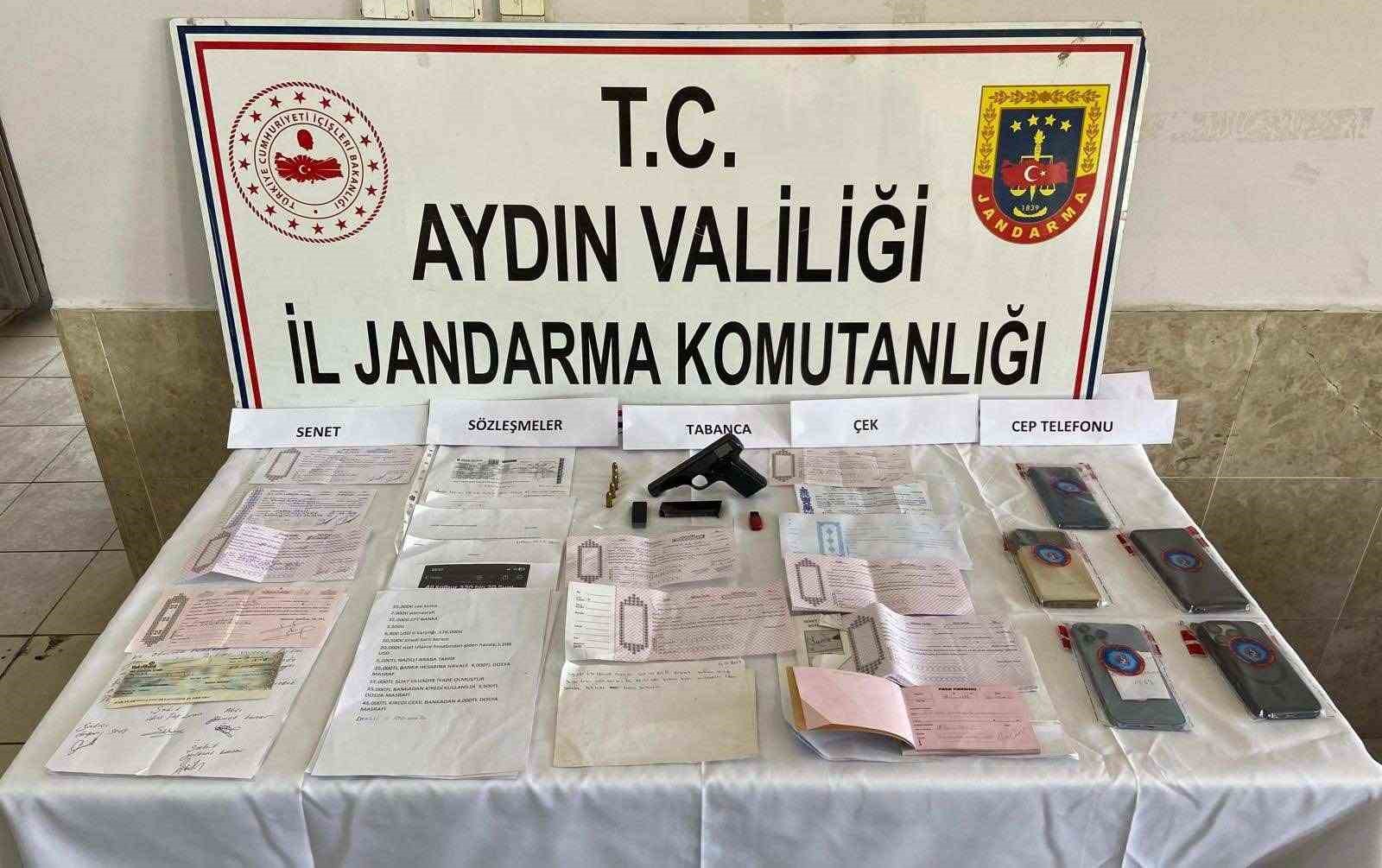 Aydın’da tefecilik operasyonu: 6 gözaltı