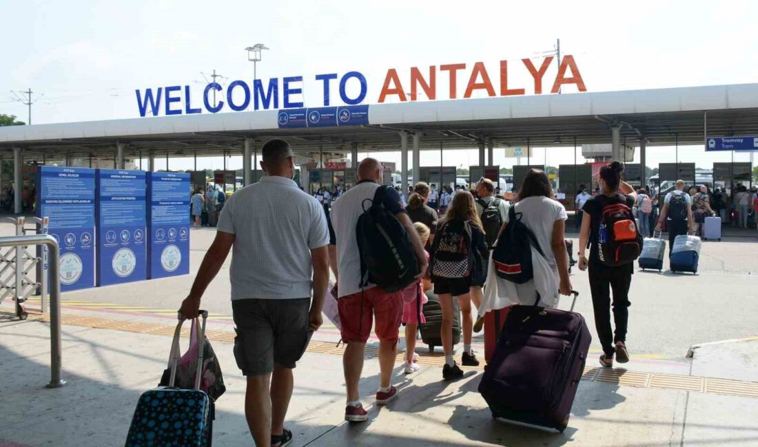 ANTALYA HAVALİMANI’NDA 2024’ÜN REKORU