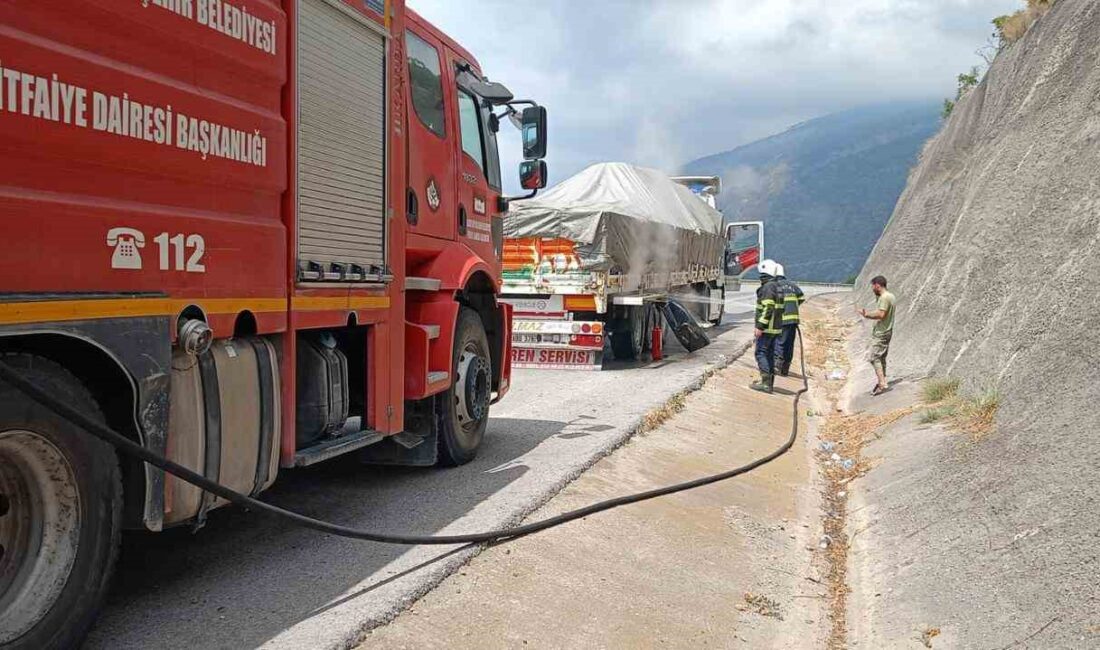 BELEN-ADANA OTOBANINDA ÇIKAN TIR