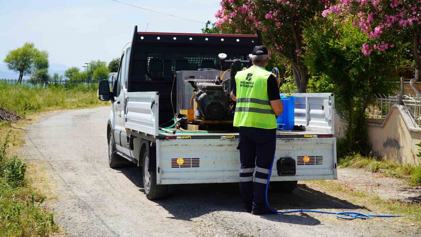 Balıkesir’de haşereye geçit yok