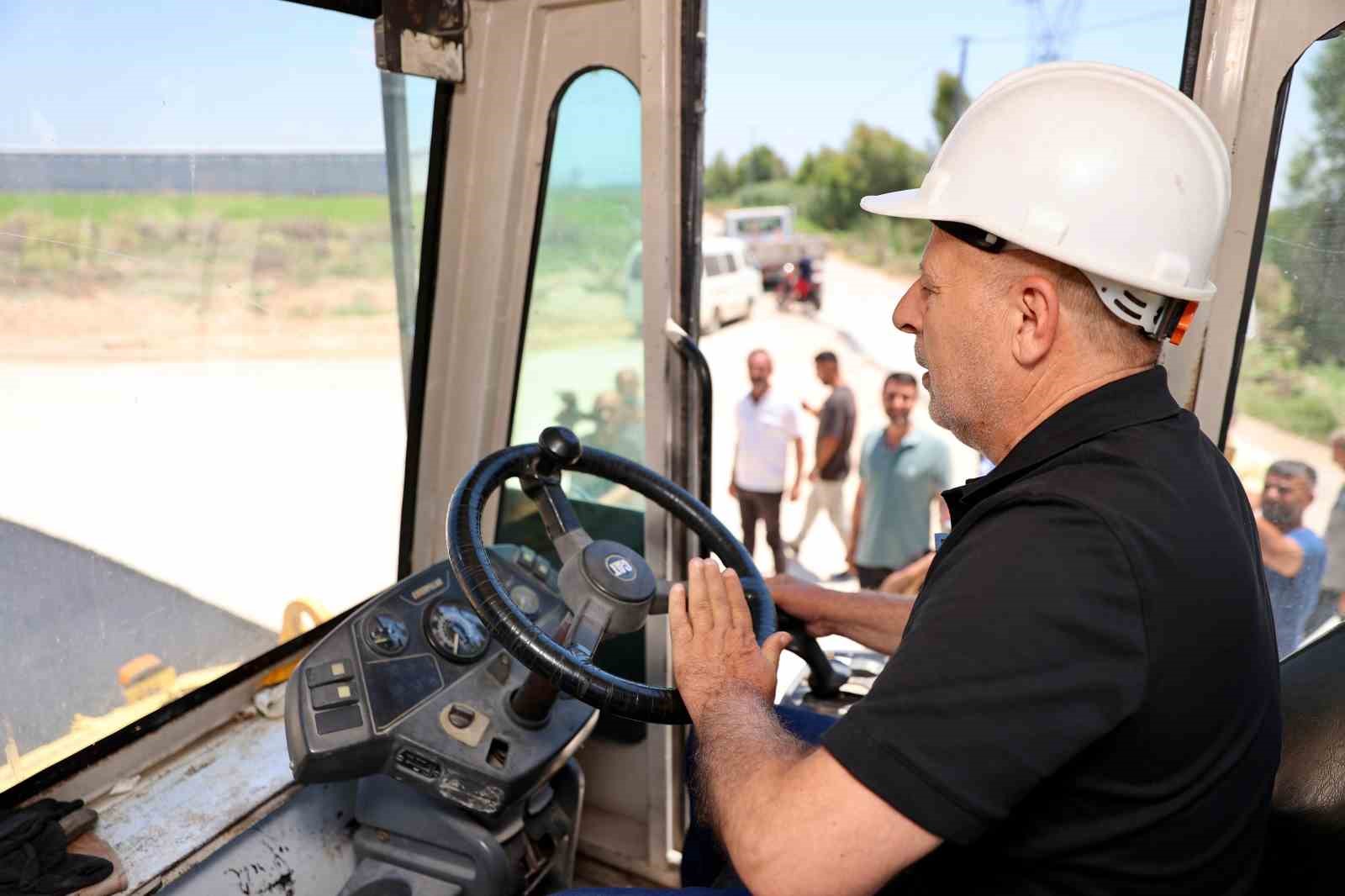 Başkan Demirçalı: “Yüreğir’de asfaltsız yol kalmayacak”