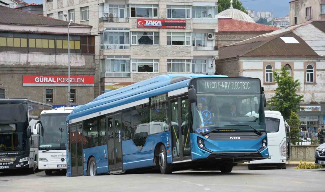 TRABZON'DA TOPLU TAŞIMA HİZMETLERİNİ