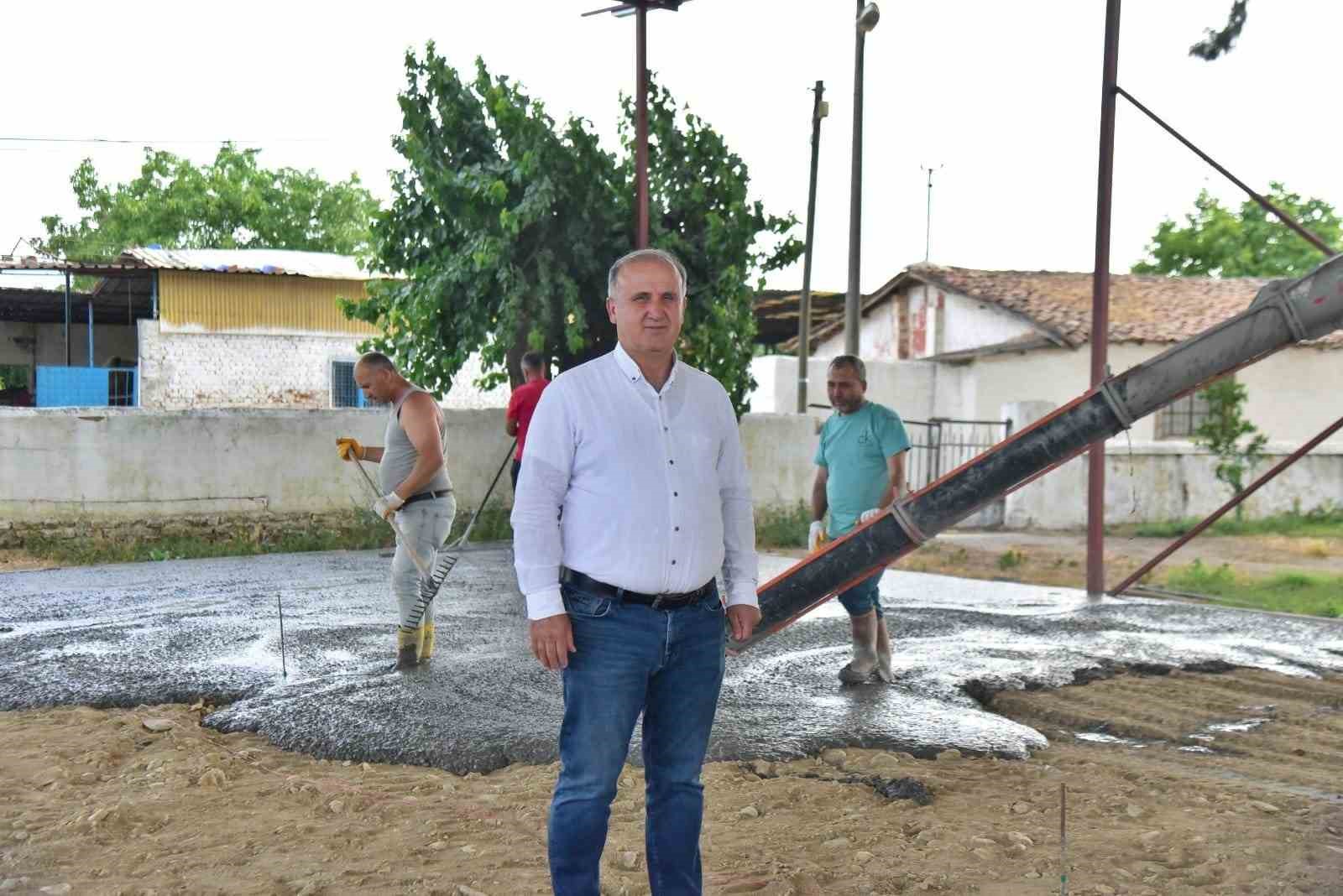 Başkan Kaya Yazıdere Mahallesi’ndeki çalışmaları yerinde inceledi