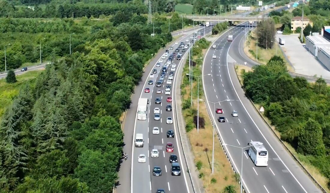 ANADOLU OTOYOLU DÜZCE GEÇİŞİNDE