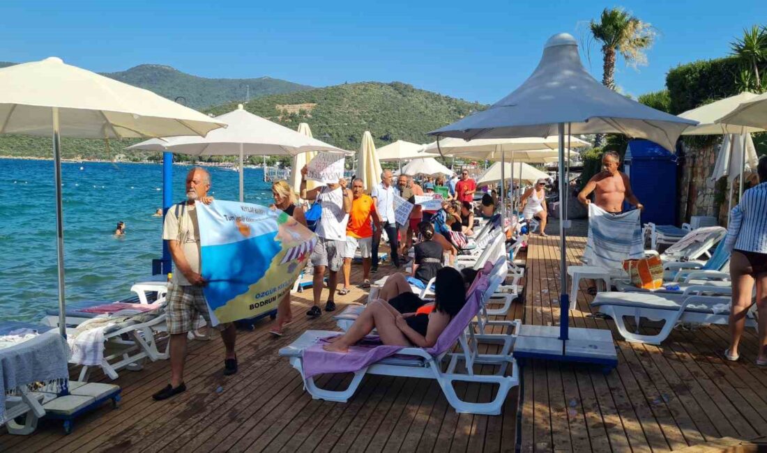 MUĞLA’NIN BODRUM İLÇESİNDE KIYI