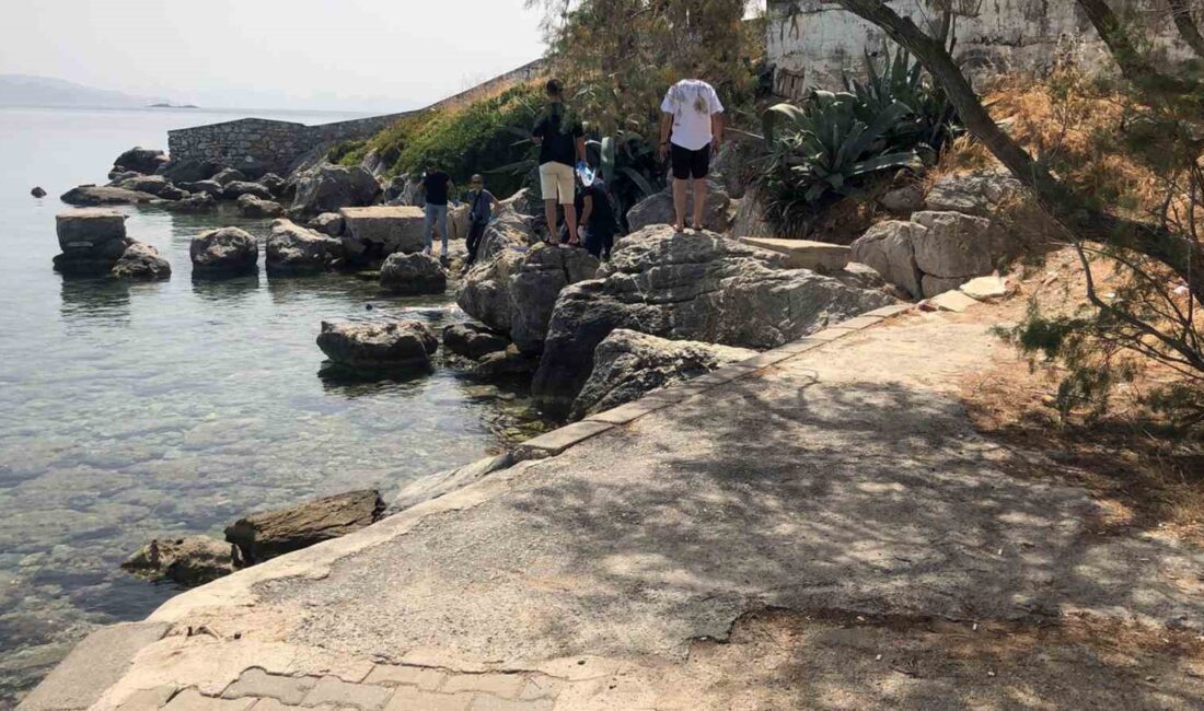 BODRUM’DAN DATÇA’YA TATİLE GELDİ,