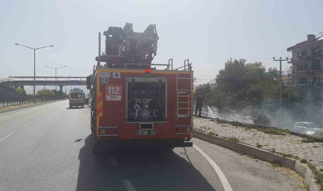 BURDUR’DA EVİNİNİN YAKININDA ÇIKAN