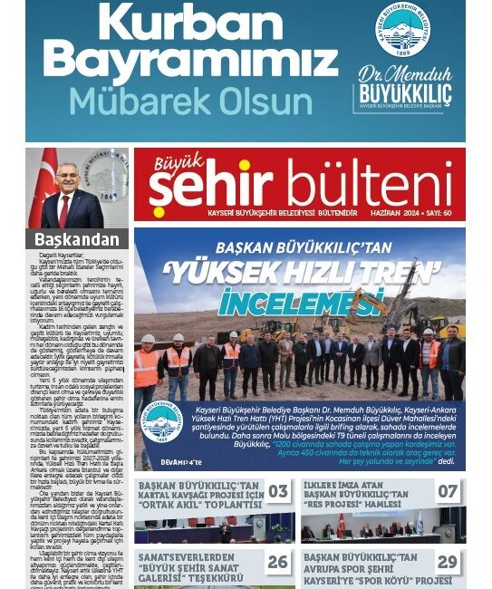 KAYSERİ BÜYÜKŞEHİR BELEDİYESİ’NİN DÜZENLİ