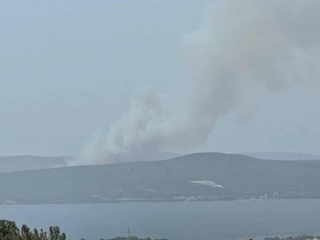 Çanakkale’de orman yangını