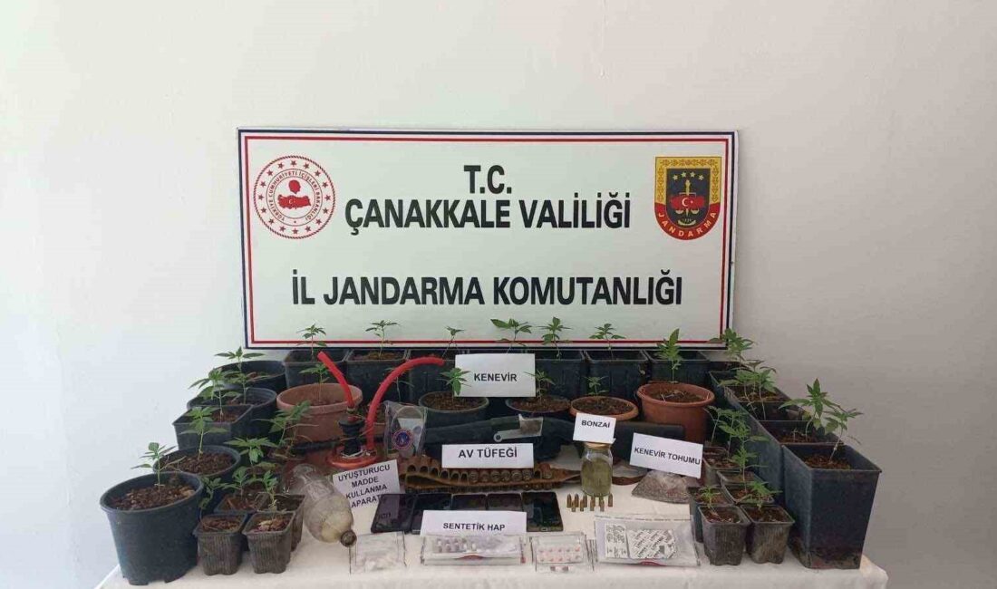 ÇANAKKALE'DE JANDARMA EKİPLERİ TARAFINDAN