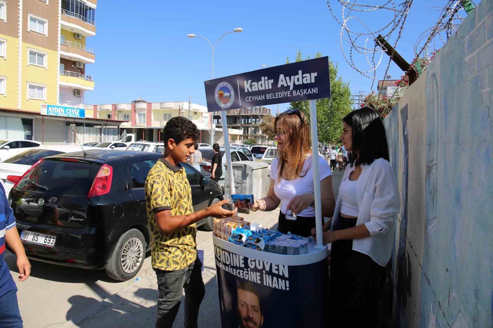 Ceyhan Belediyesi’nden öğrencilere sınav desteği