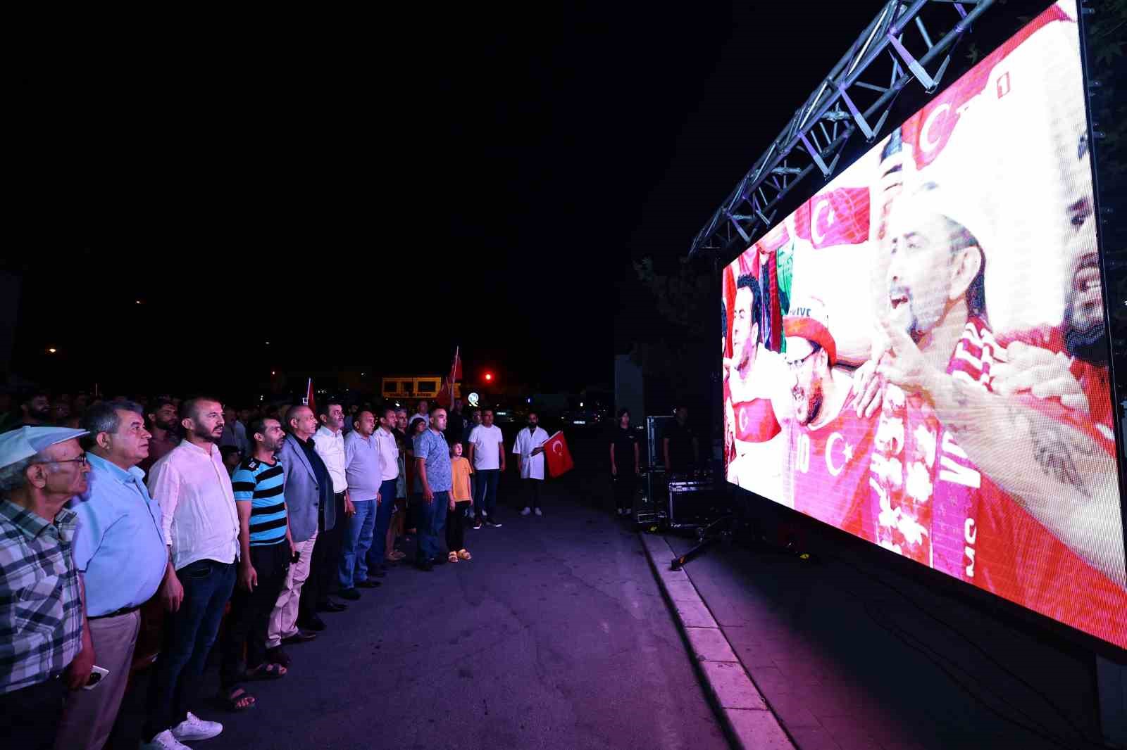 Denizli, EURO 2024 coşkusunu Büyükşehir ile yaşadı