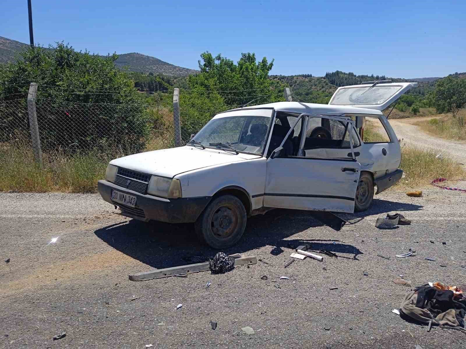 Denizli’de meydana gelen kazda 6 kişi yaralandı