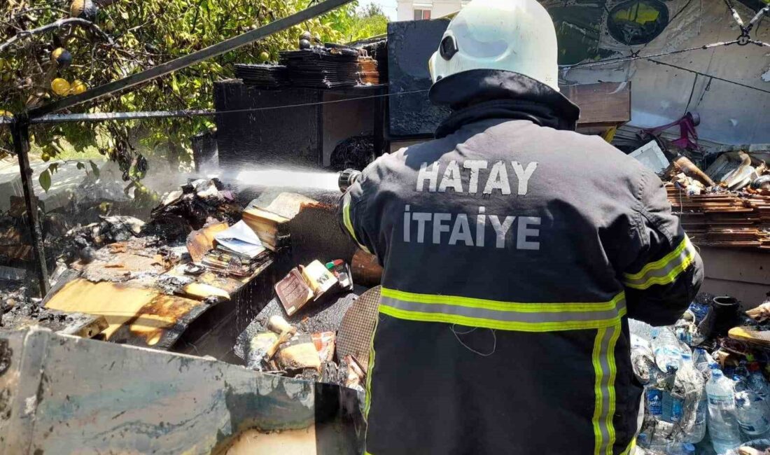 HATAY’DA DEPREMZEDE VATANDAŞLAR TARAFINDAN