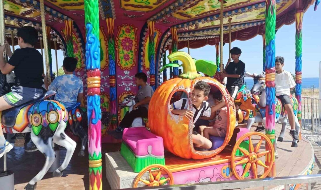 DİDİM’DE “ENGEL TANIMAYANLAR” LUNAPARKTA