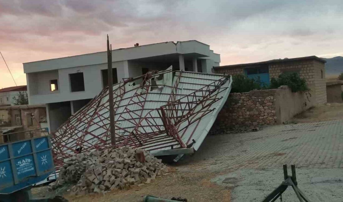 DİYARBAKIR’IN HAZRO İLÇESİNDE FIRTINA