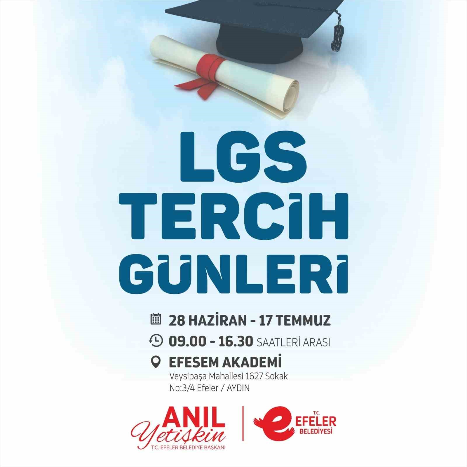 EFESEM Akademi’de LGS tercih günleri başladı