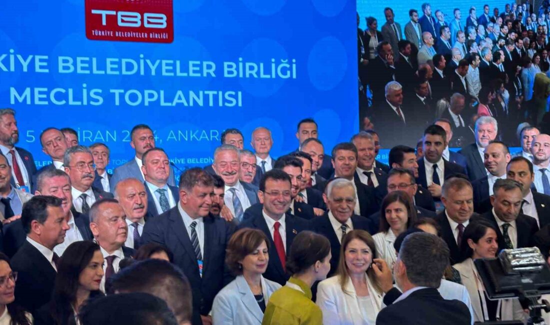 TÜRKİYE BELEDİYELER BİRLİĞİ (TBB) MECLİS TOPLANTISINDA YAPILAN OYLAMADA İSTANBUL BÜYÜKŞEHİR