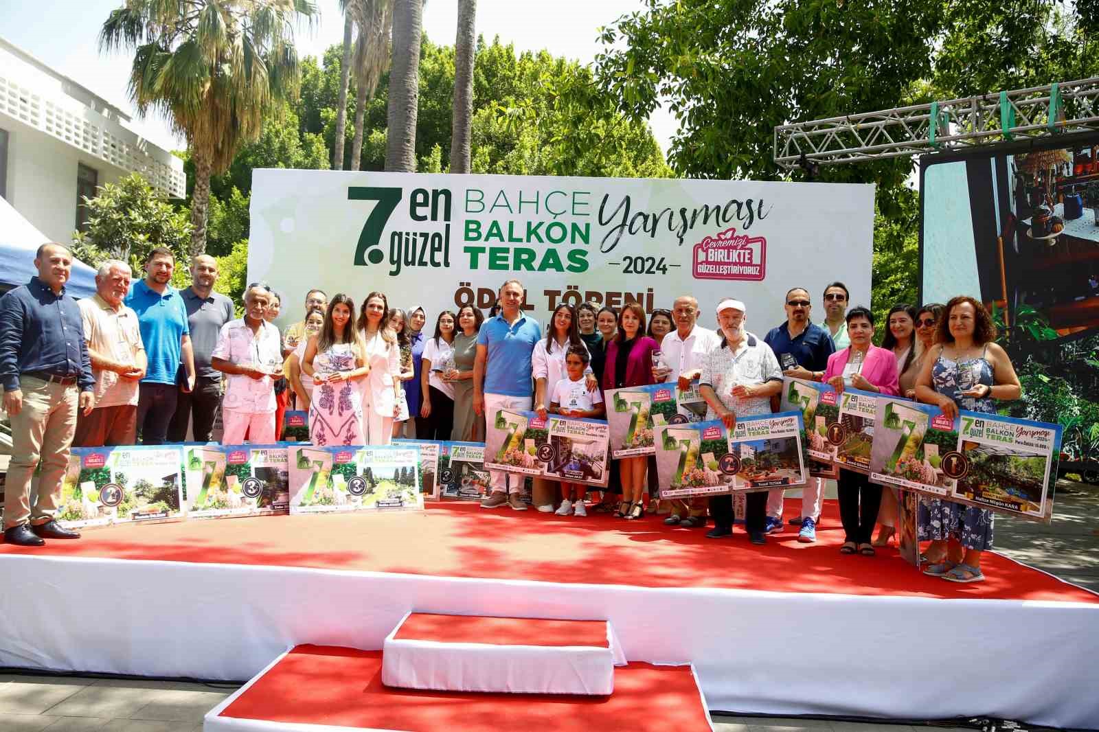 ‘En Güzel Bahçe, Balkon ve Teras Yarışması’ ödülleri sahiplerini buldu