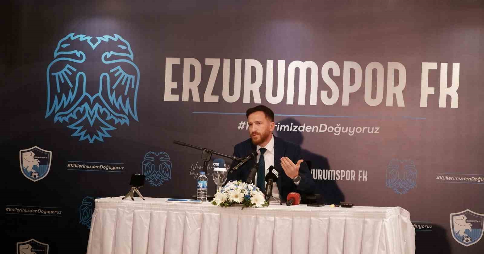 Erzurumspor, destek için “Küllerimizden doğuyoruz” kampanyası başlatıyor