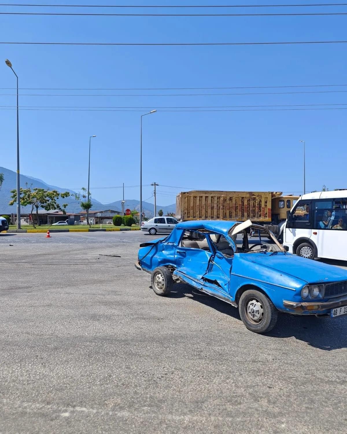 Fethiye’de trafik kazası: 1 ölü