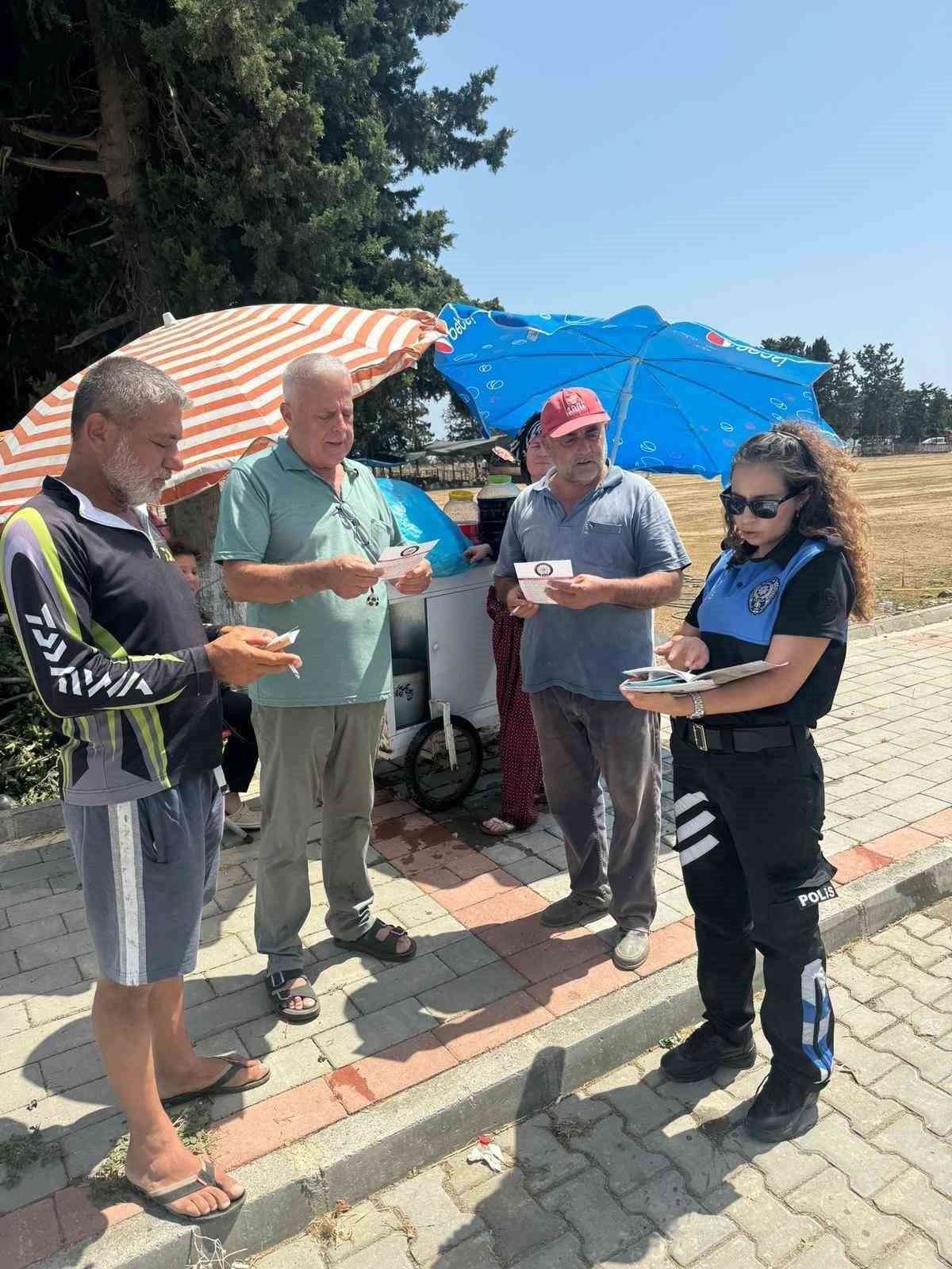 Gazipaşa İlçe Emniyet Müdürlüğü’nden sahte ürün uyarısı