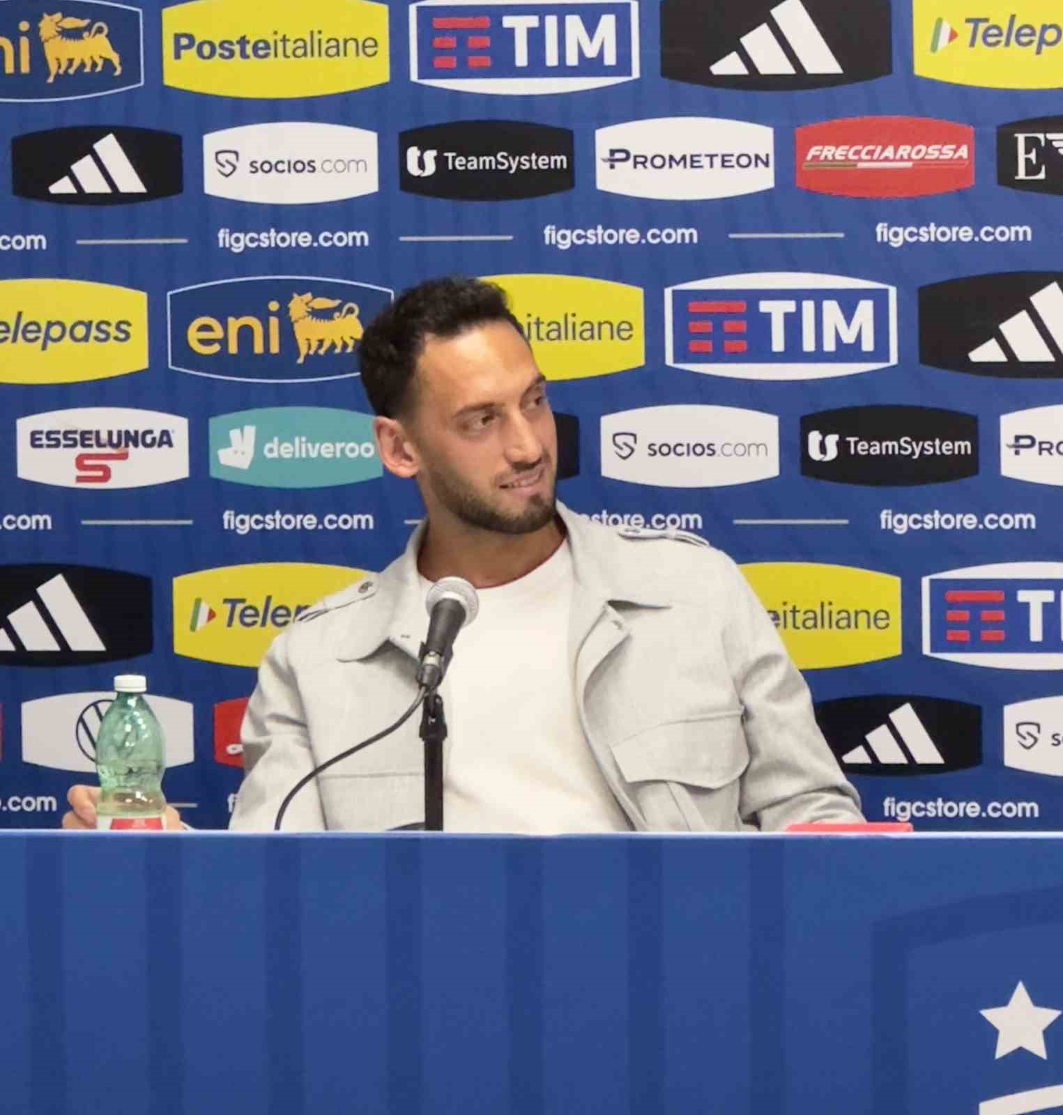 Hakan Çalhanoğlu: “İtalya maçı bizim için güzel test olacak”