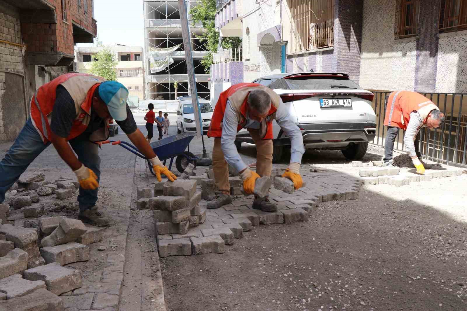 Haliliye’nin 4 mahallesinde üstyapı çalışması