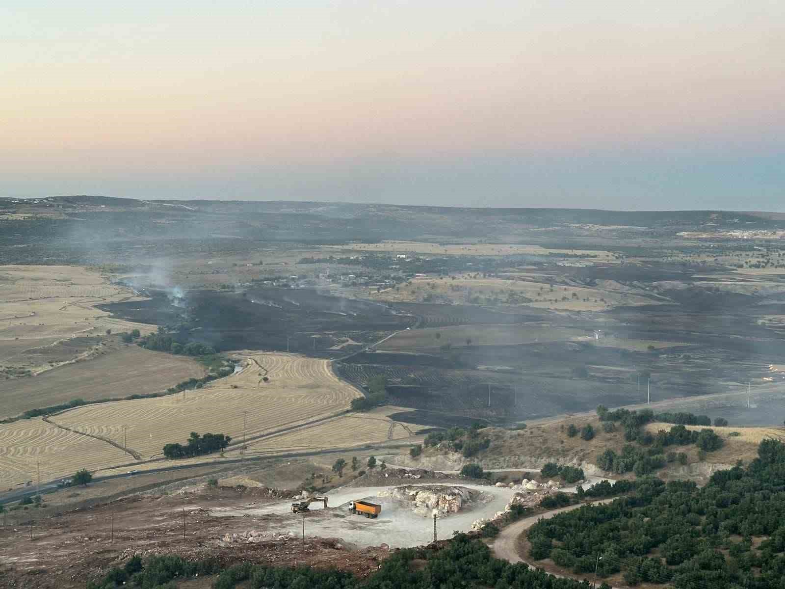 Hani Belediyesi’nin çöp toplama alanında çıkan yangın söndürüldü