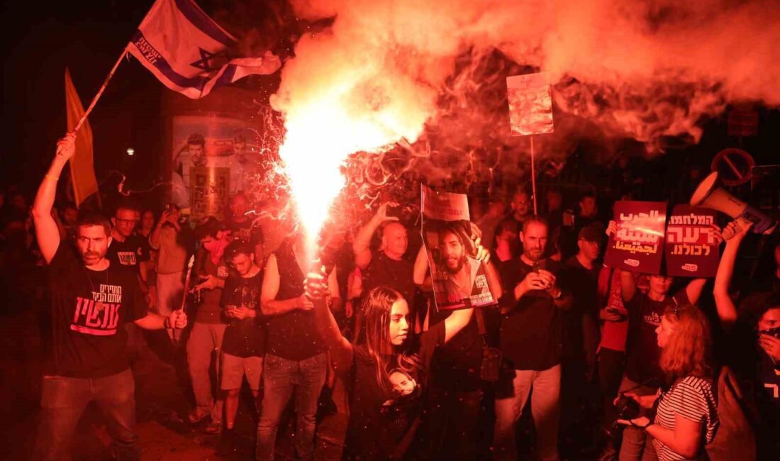 İSRAİL’DE BİNLERCE PROTESTOCU ERKEN