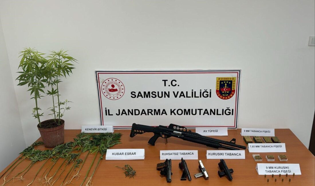 SAMSUN'DA JANDARMA EKİPLERİ TARAFINDAN