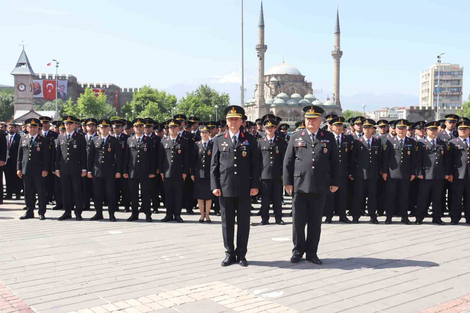 Jandarmanın 185. kuruluş yıldönümü Kayseri’de kutlandı