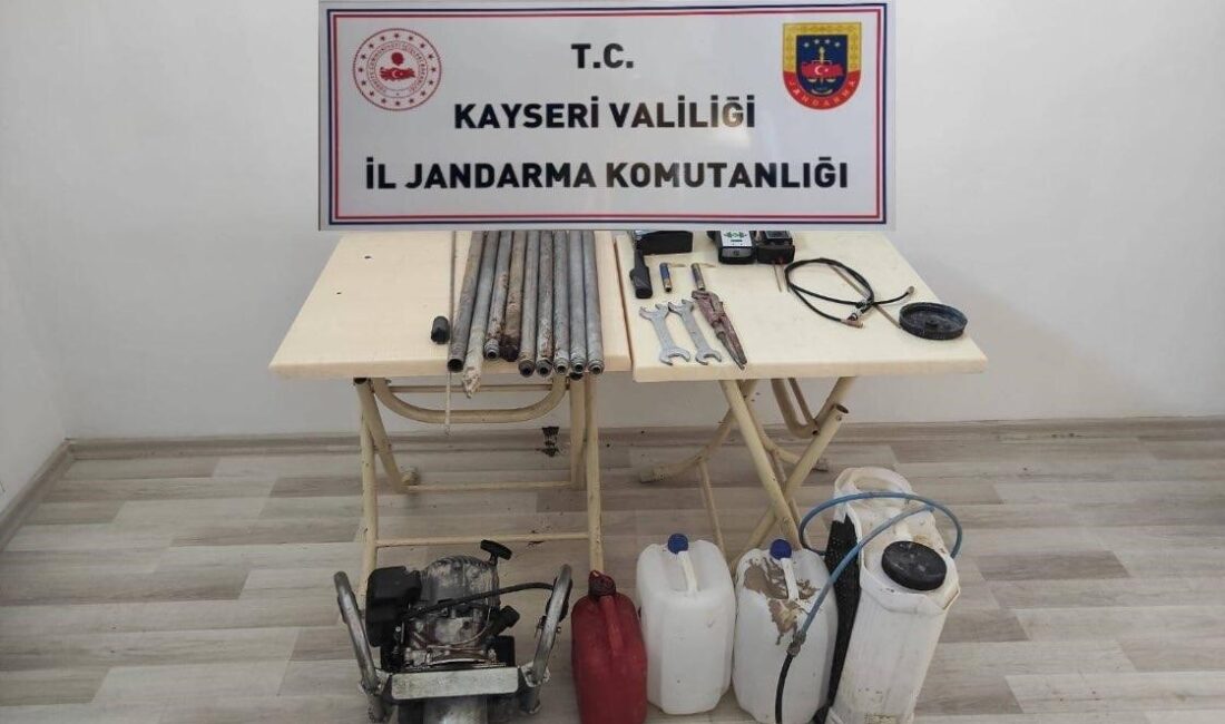 KAYSERİ’DE JANDARMA EKİPLERİ TARAFINDAN