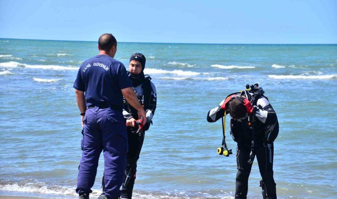 SAMSUN’DA DENİZDE KAYBOLAN 22