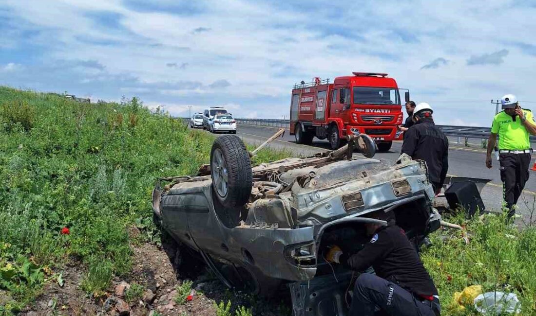 KARS’TA TRAFİK KAZASI 1’İ