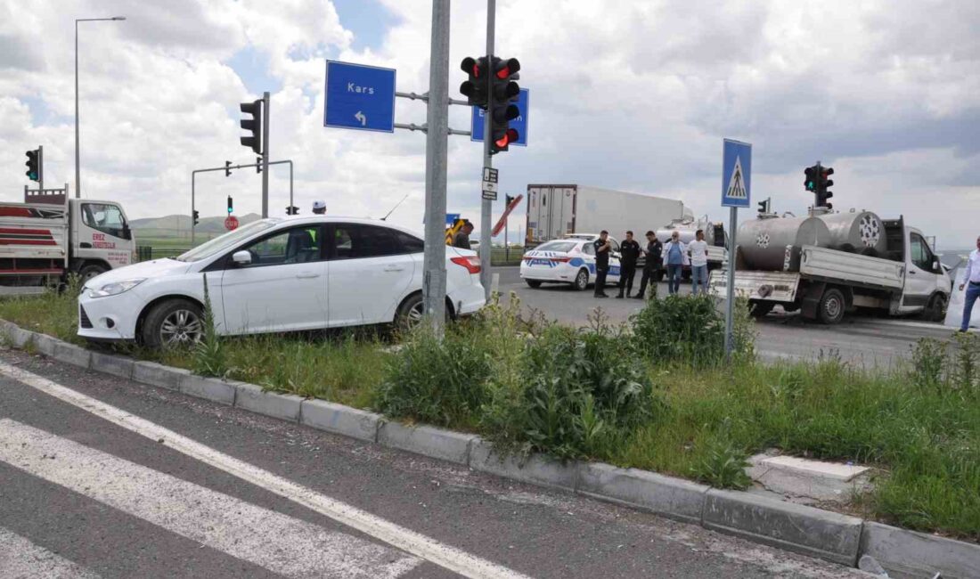 KARS’TA MEYDANA GELEN TRAFİK