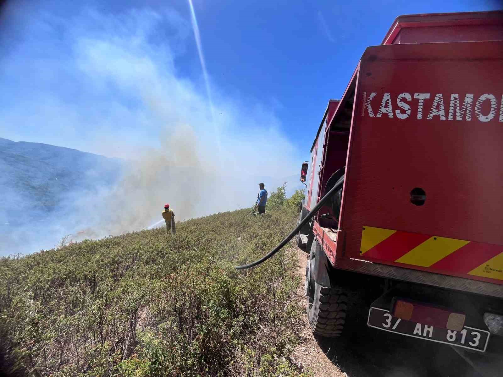 Kastamonu’da orman yangını