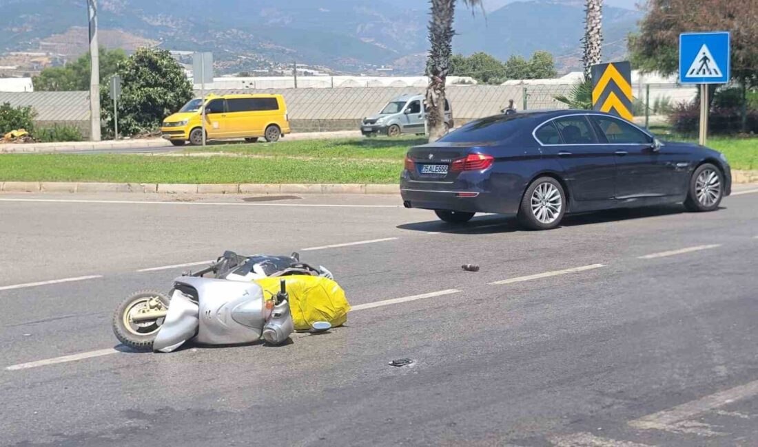 ANTALYA’NIN GAZİPAŞA İLÇESİNDE OTOMOBİL