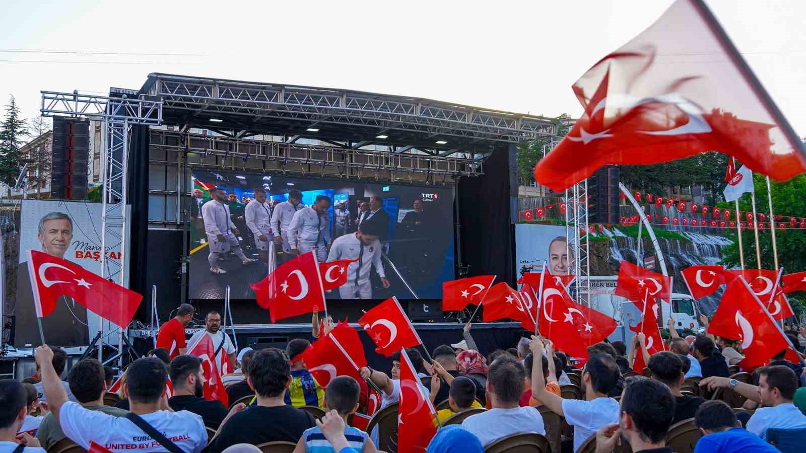 KEÇİÖREN BELEDİYESİ, 2024 AVRUPA FUTBOL ŞAMPİYONASI’NA 3-1’LİK GÜRCİSTAN GALİBİYETİYLE BAŞLAYAN