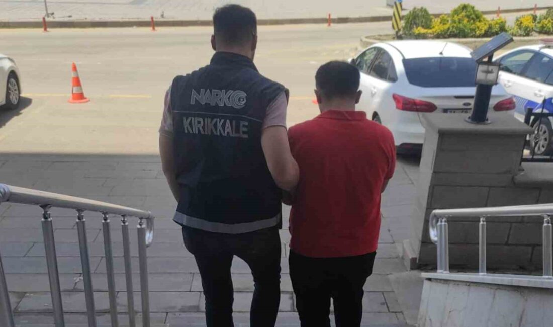 KIRIKKALE'DE ÜZERİNDE UYUŞTURUCU MADDE