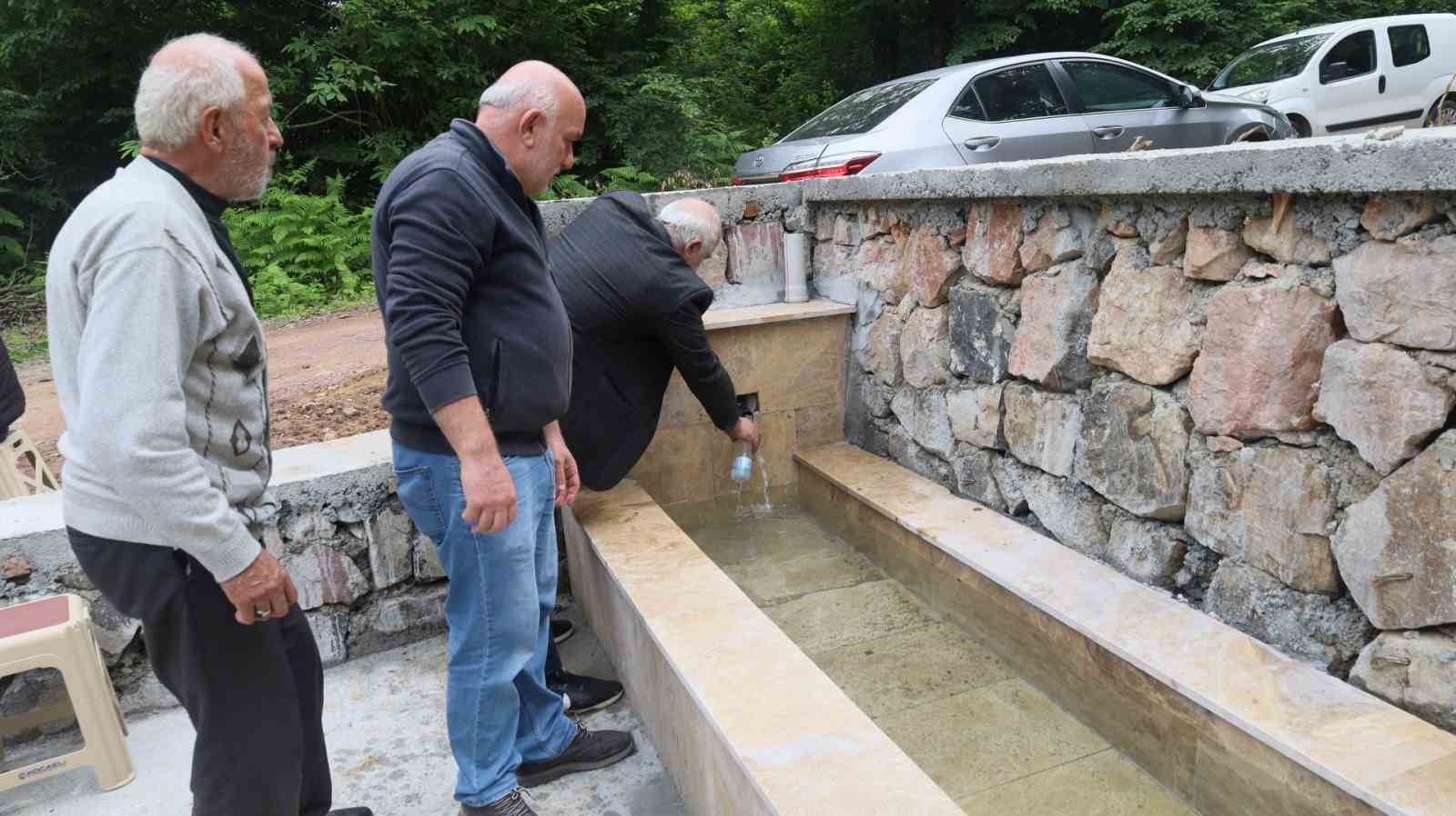 Kırsal mahallelere çeşme yapılıyor