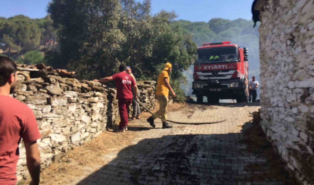 KOÇARLI’DAKİ YANGIN KONTROL ALTINA