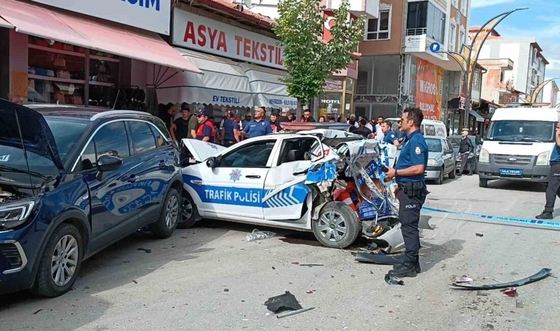 ÇORUM’UN ALACA İLÇESİNDE KONTROLDEN